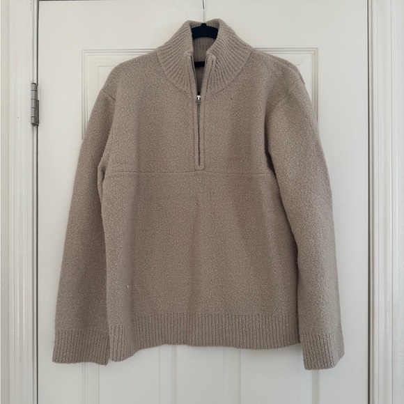 Jenni Kayne Boucle Half-Zip Sweater - Picture 2 of 4